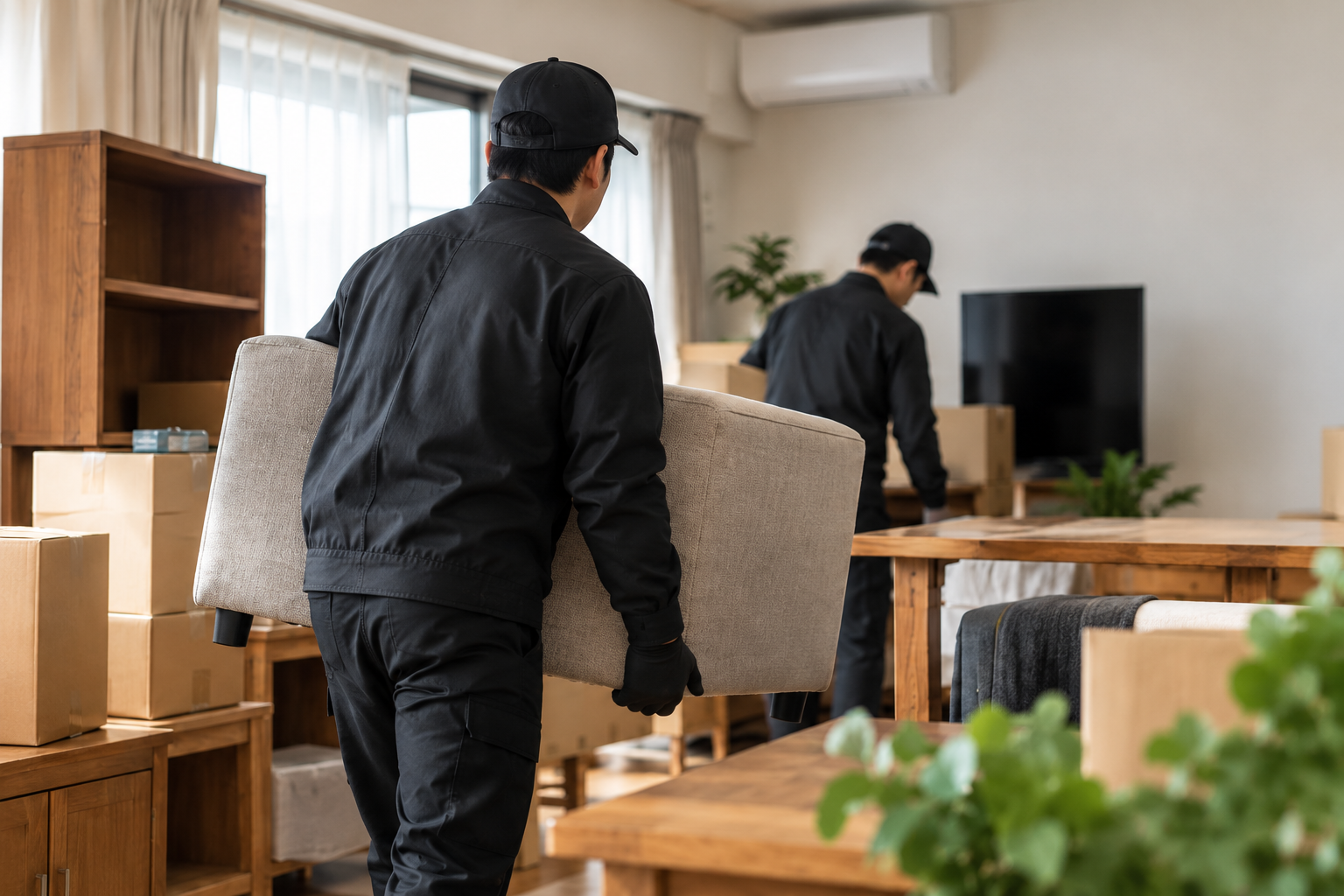 不用品整理・回収作業イメージ